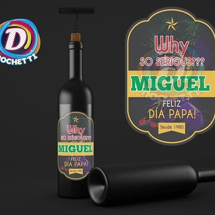 Ki Etiquetas Imprimibles / Editables Vino, Cerveza Whiskey 7