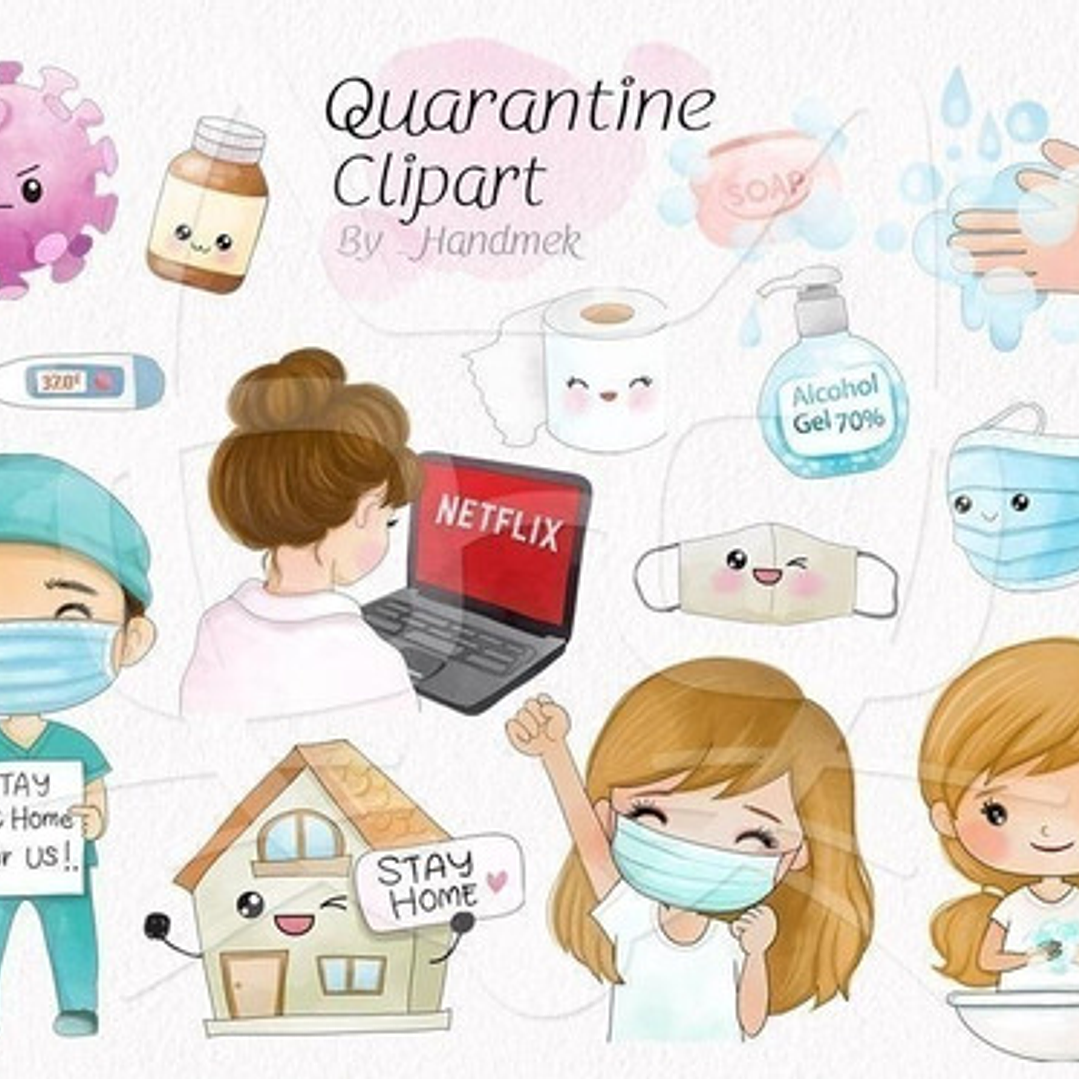 Cliparts Imagenes Png Cuarentena 1