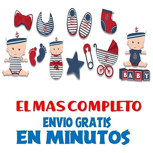 Pack Imágenes Clipart Marinero Marinerito Mar + Regalo