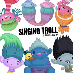 Cliparts Imagenes Png Trolls D41