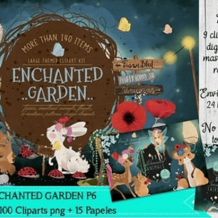 Cliparts Imagenes Png Papeles Jardin Encantado P6