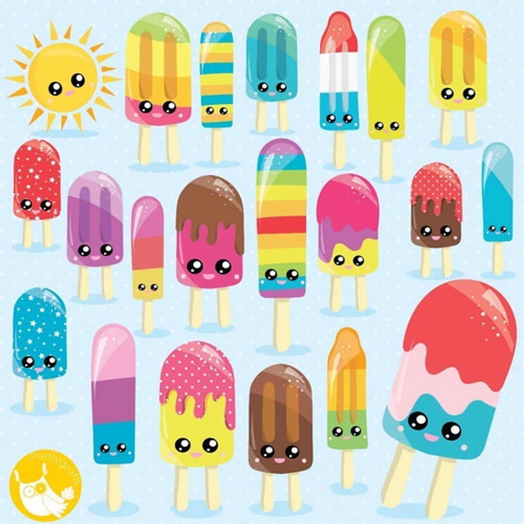 Cliparts Png  Helados Acuarela Pg1 1