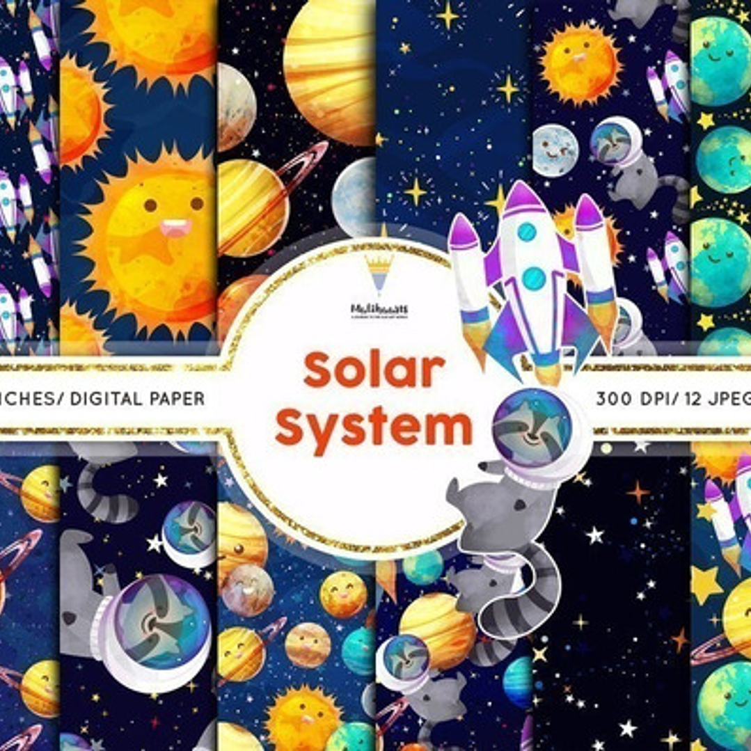 Papeles Digitales Sistema Solar M45 1