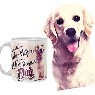 Plantillas Sublimación Tazas - Mascotas Perros