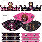 Kit Imprimible Monster High Editable - Miniatura 6