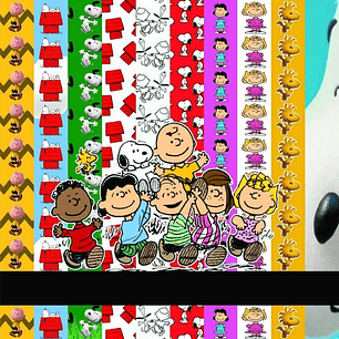 Kit Imprimible Snoopy 1  Clipart - 10 Fondos 