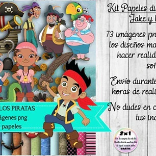 Papeles Fondos Y Cliparts Imagenes Png Jake Y Los Piratas