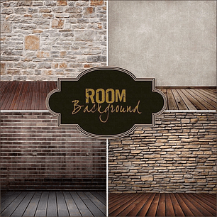 Kit Imprimible Room Brackgraound 4 Fondos