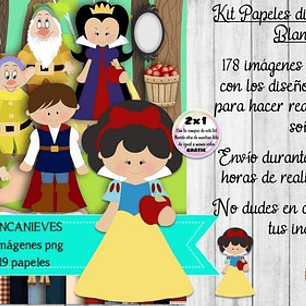 Papeles Fondos Y Cliparts Imagenes Png Blancanieves