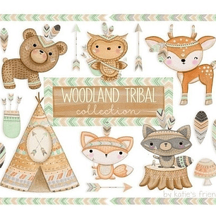 Cliparts Imagenes Png Animales Del Bosque Tribal Cl6