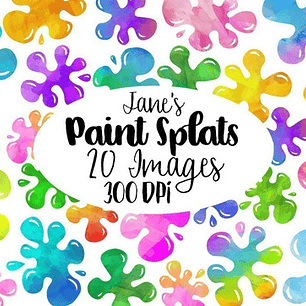Cliparts Imagenes Png Manchas De Pintura De Colores Jk86