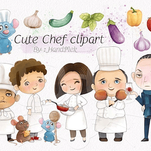 Cliparts Imagenes Png Chef Cocineros