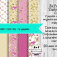 Papeles Digitales Shabby Chic Rosa Y Beige B22 - Miniatura 2