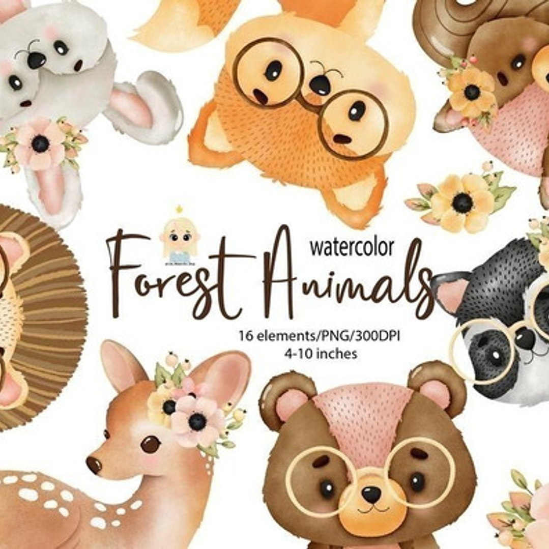 Cliparts Imagenes Png Animales Del Bosque Cl4 2