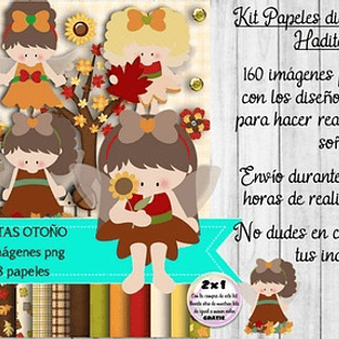 Papeles Fondos Y Cliparts Imagenes Png Hadas Otoño