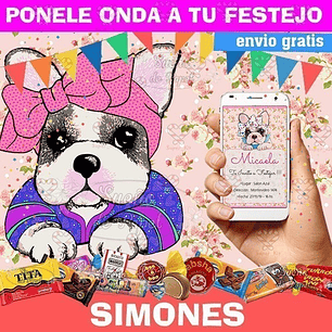 Kit Imprimible Simones Editable