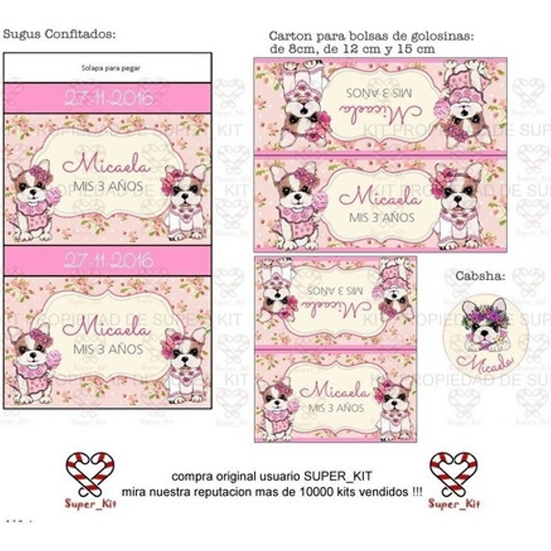 Kit Imprimible Simones Editable 3