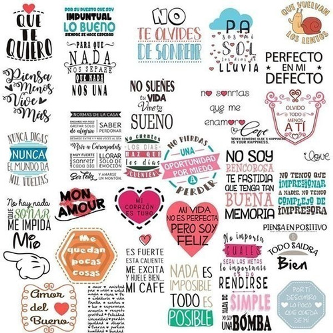 + 10000 Vectores Frases Para Sublimación , Vinilo , Etc. 6