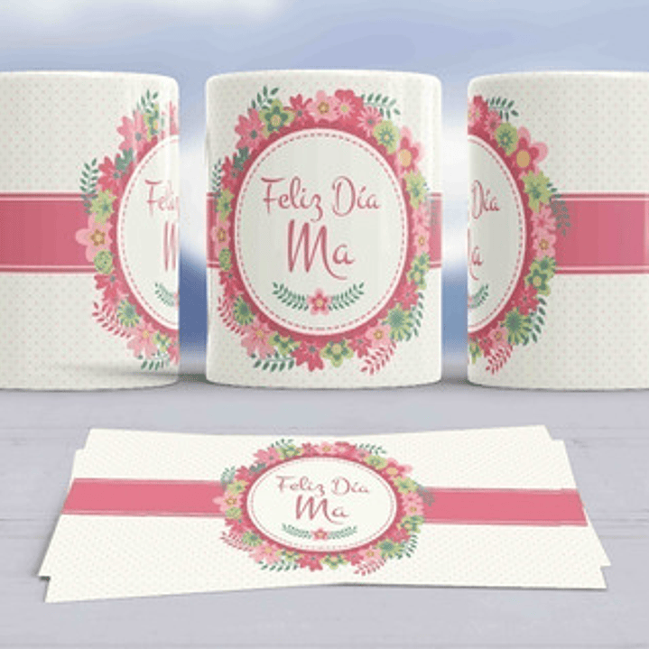 Diseños Plantillas Para Tazas Día De La Madre Sublimación M2 1