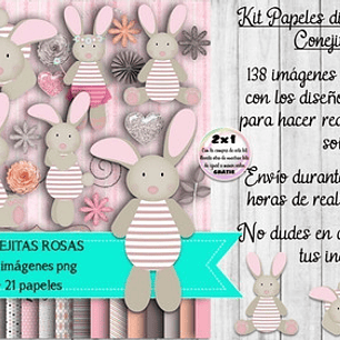 Papeles Fondos Y Cliparts Imagenes Png Conejitas