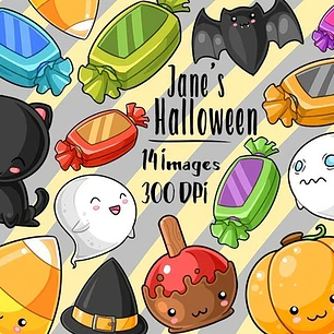 Cliparts Imagenes Png Golosinas Halloween Jk29