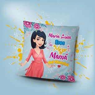 18 Plantillas Día De La Madre Almohadas Sublimación Psd