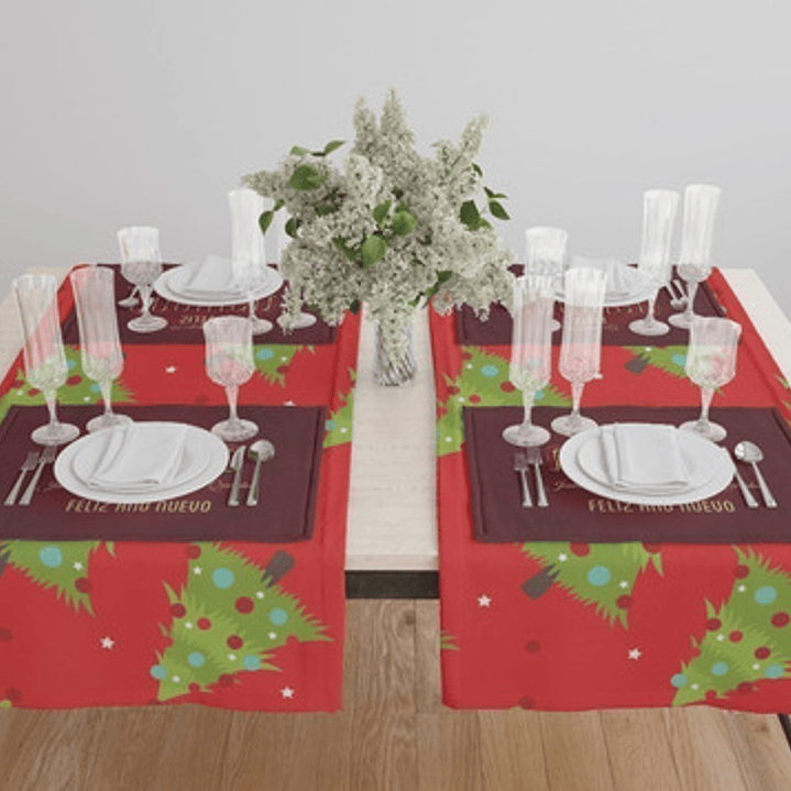 Pack De Texturas Para Manteles Navidad Sublimación M25 5