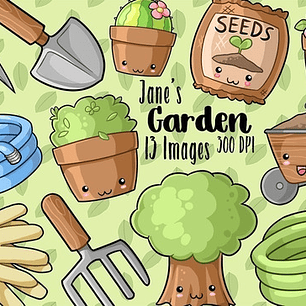 Cliparts Imagenes Png Jardin Elementos Jardineria Jk26