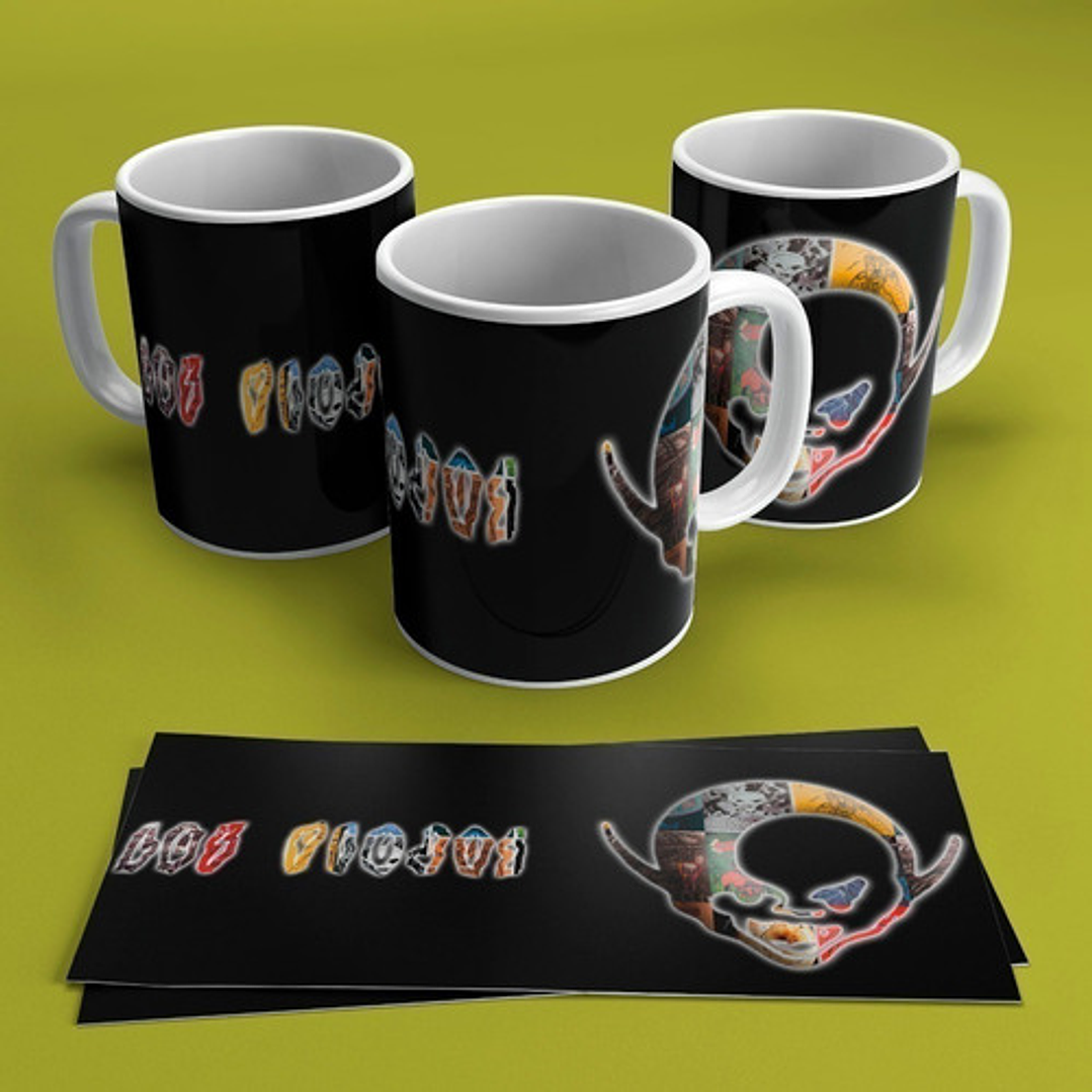 Plantillas Sublimación Tazas - Ciro Y Los Piojos / Persas 5