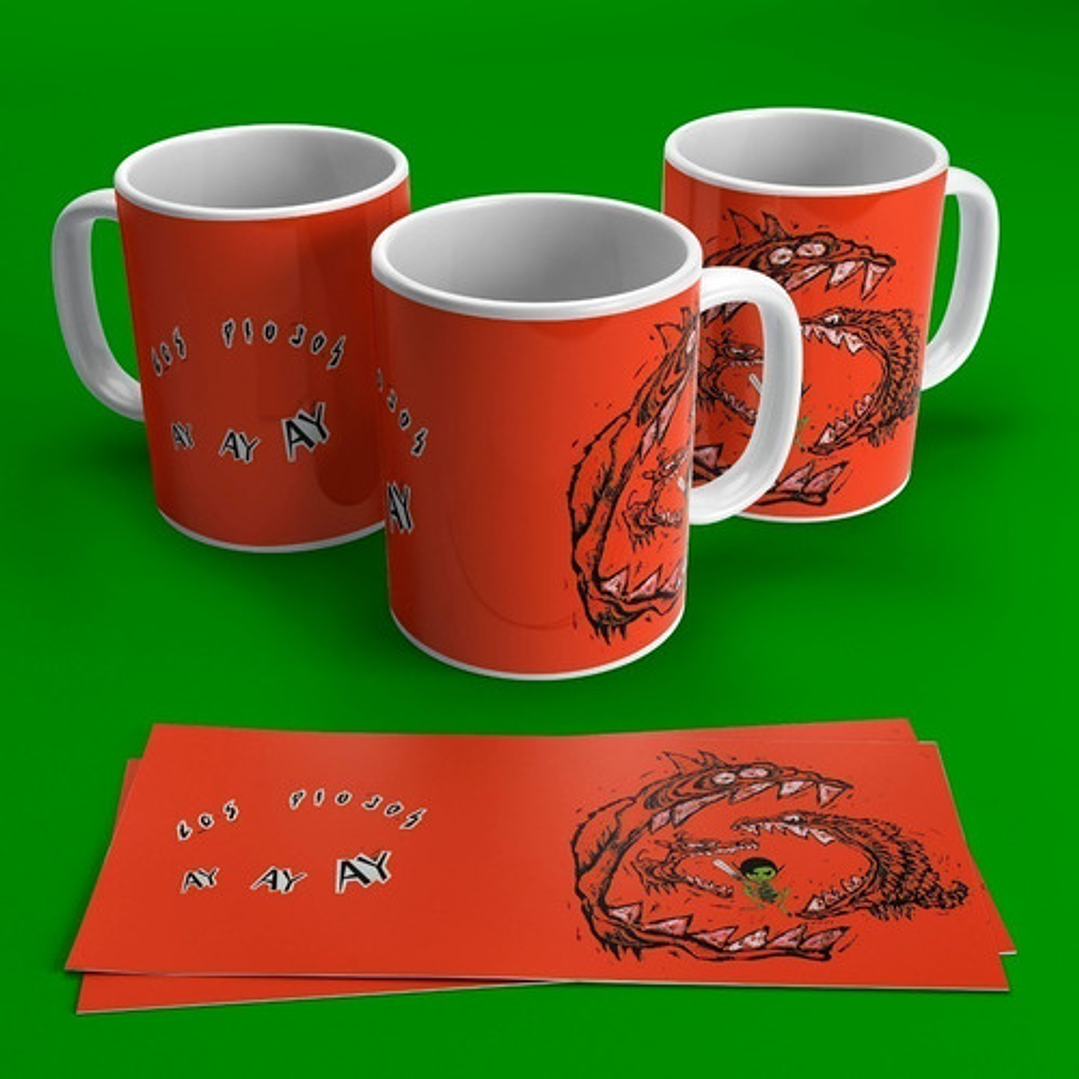 Plantillas Sublimación Tazas - Ciro Y Los Piojos / Persas 7