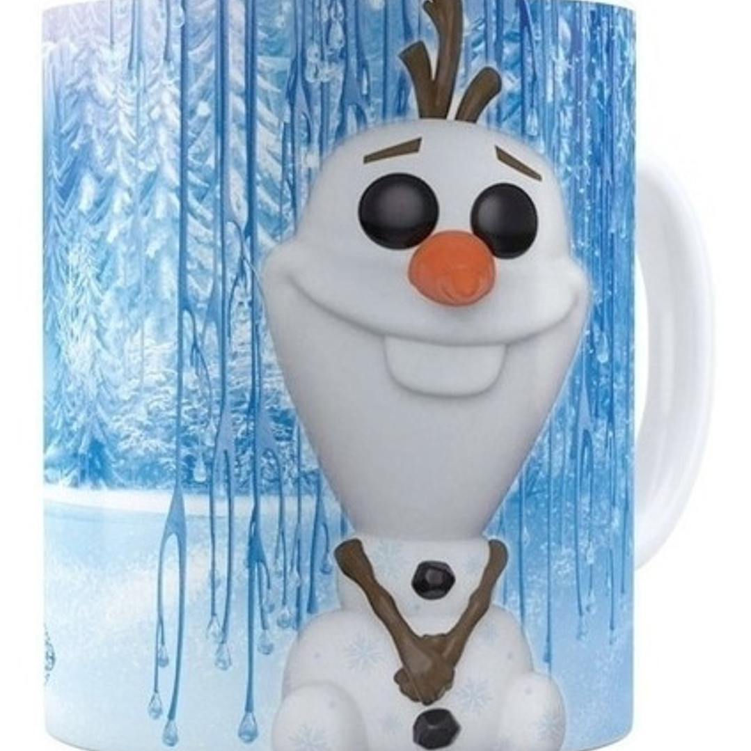 Kit Diseños Plantillas Tazas Frozen Funko Sublimación 4