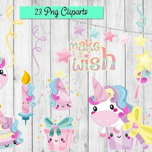 Clipart Imagenes Unicorns Png - Kit Imprimible