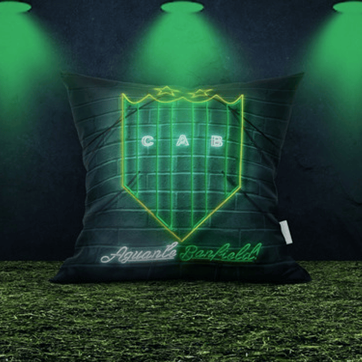 Diseños Plantillas Cojines Futbol Argentino Neón Sublimación 10