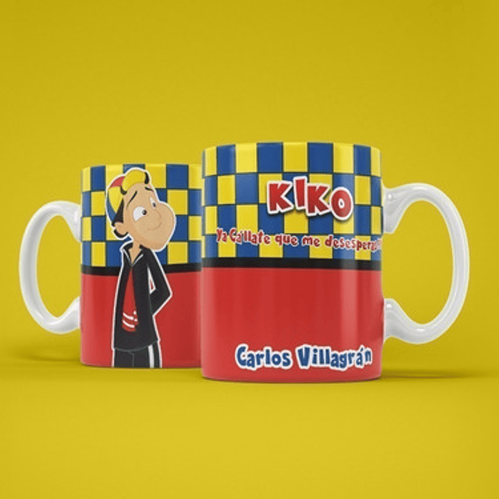 Kit Diseños Plantillas Tazas El Chavo Del 8 Sublimación 7