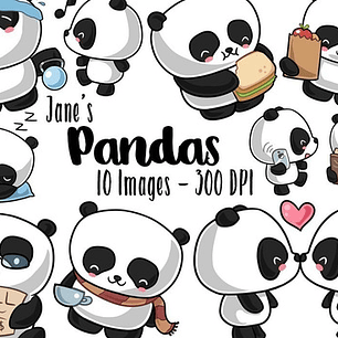 Cliparts Imagenes Png Pandas Panditas Jk41