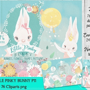 Cliparts Imagenes Png Bunnies Conejos Conejitos P11
