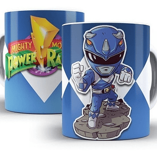 Kit Diseños Plantillas Tazas Power Rangers Sublimación