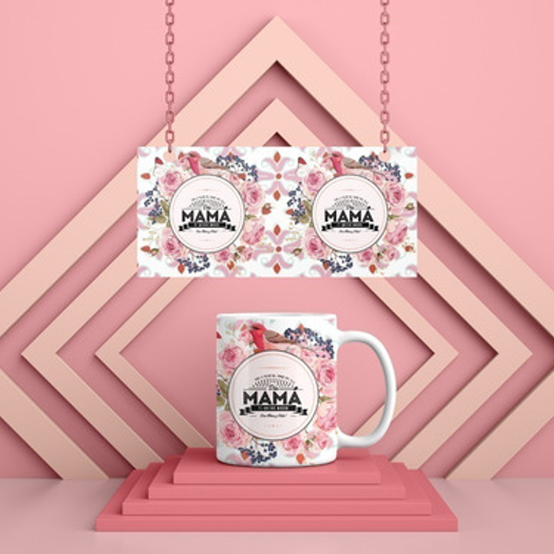 Diseños Plantillas Para Tazas Día De La Madre Sublimación  4