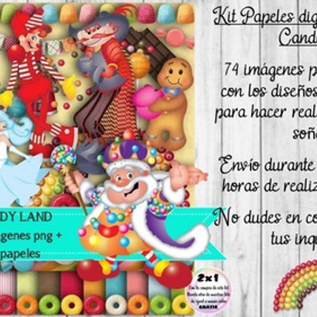 Papeles Fondos Y Cliparts Imagenes Png Candy Land Dulces 2