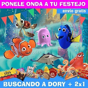 Kit Imprimible Buscando A Dory Nemo Editable