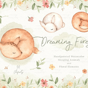 Cliparts Imagenes Png Animales Del Bosque Acuarela Es4