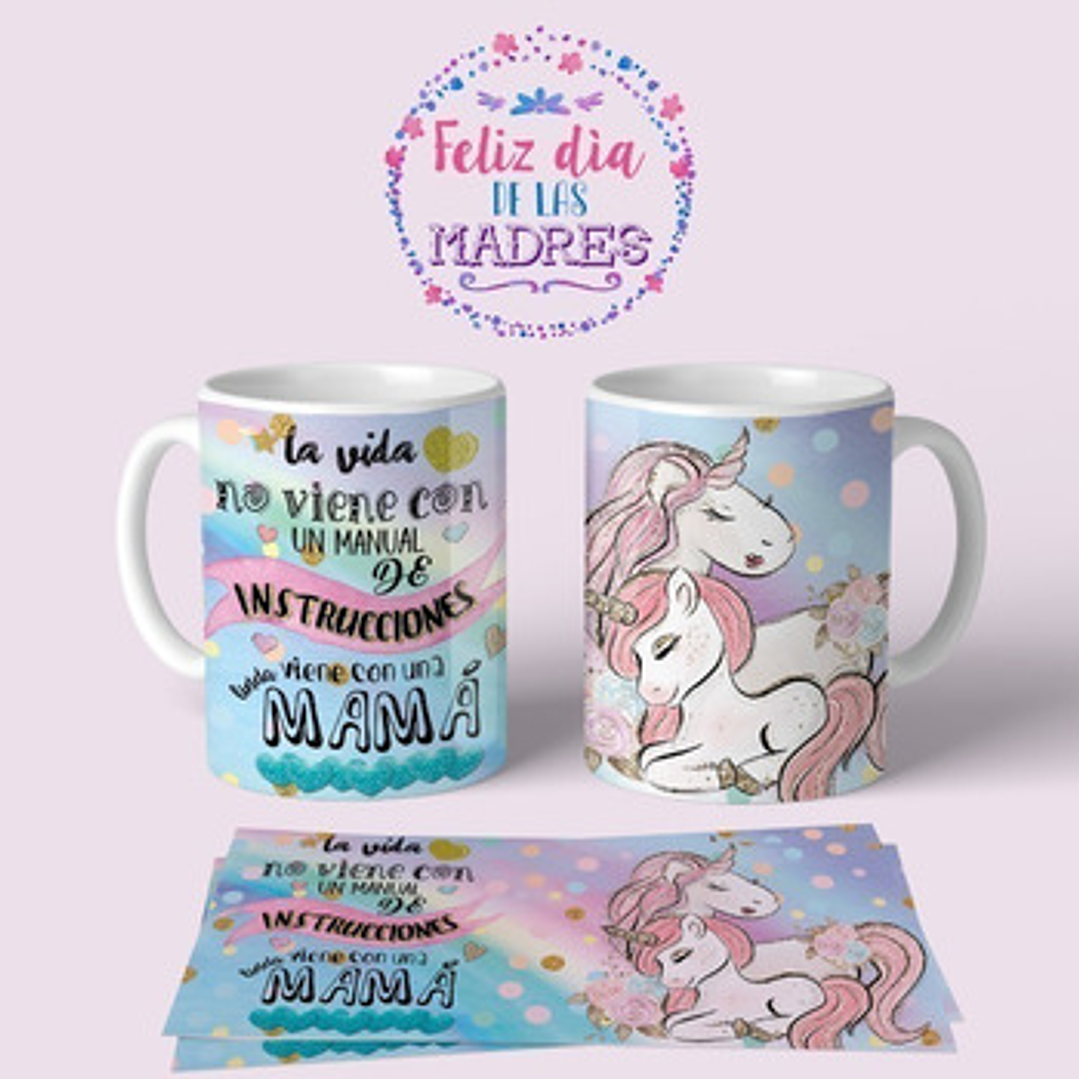 Diseños Plantillas P/ Tazas Día De La Madre Sublimación M12 6