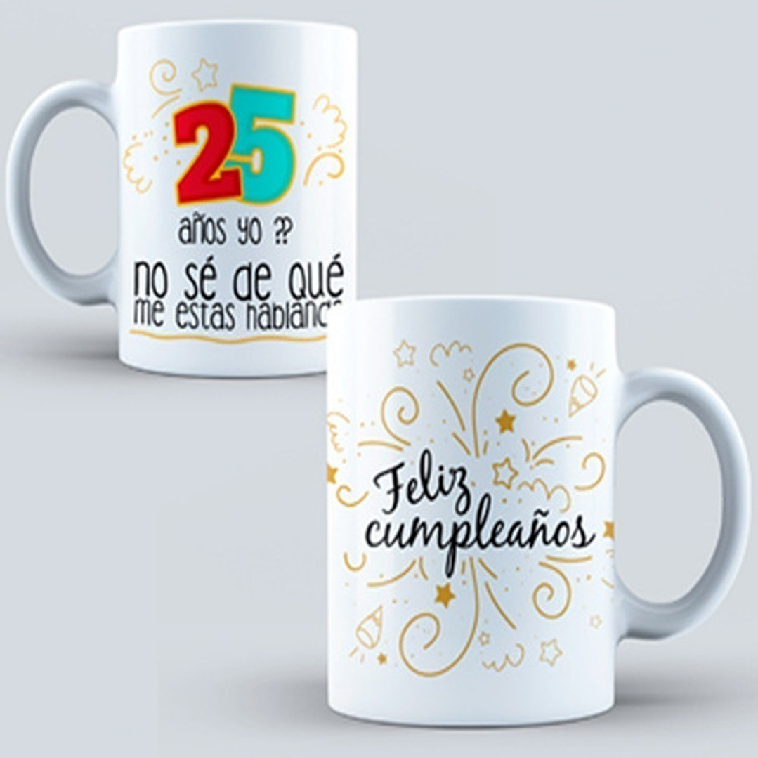 Kit Diseños Plantillas Tazas Feliz Cumpleaños Sublimación M2 3