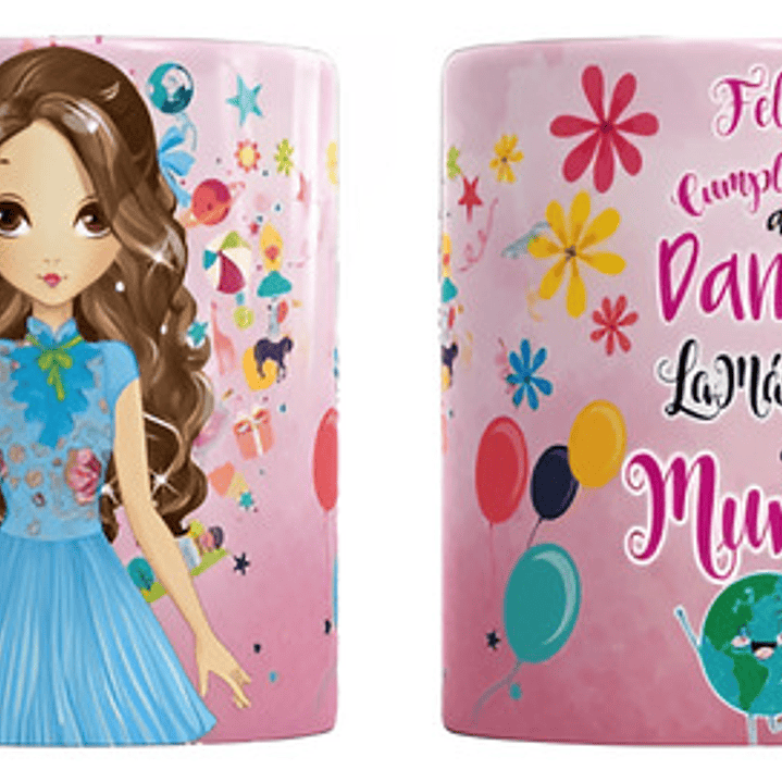 Kit Diseños Plantillas Tazas Feliz Cumpleaños Sublimación M1 1