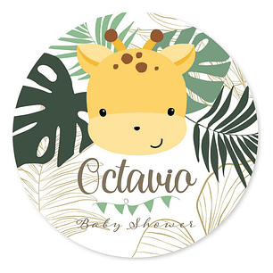 Kit Imprimible Jirafa - Candy Bar - Cumpleaños