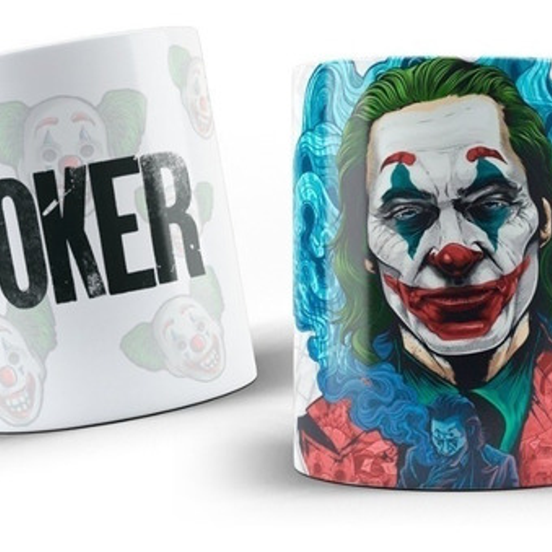 Kit Diseños Plantillas Tazas Joker Sublimación Colección  M1 3