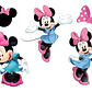 Kit Imprimible Letras 3d Corpóreas Editables Minnie Mouse - Miniatura 4
