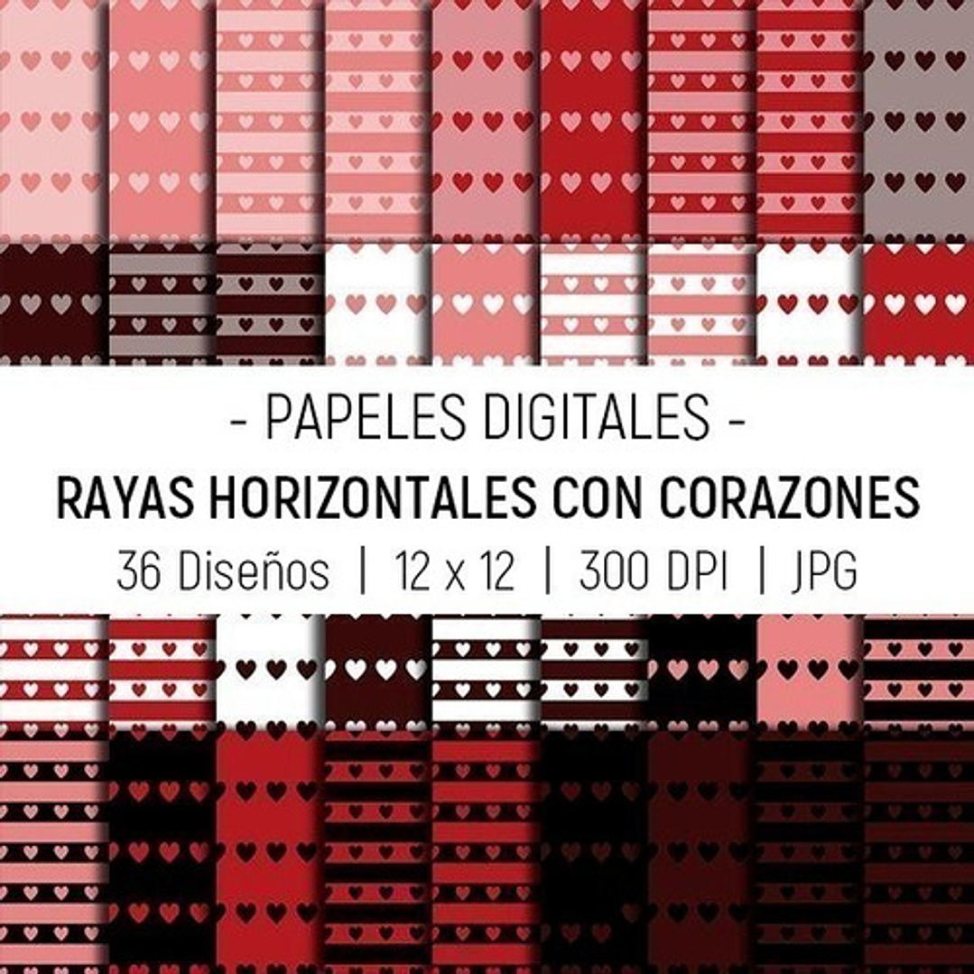 Kit Colección San Valentín Enamorados Clipart Y Papeles  7