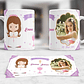 Kit Diseños Plantillas Tazas Bautismo Sublimación M1  - Miniatura 7