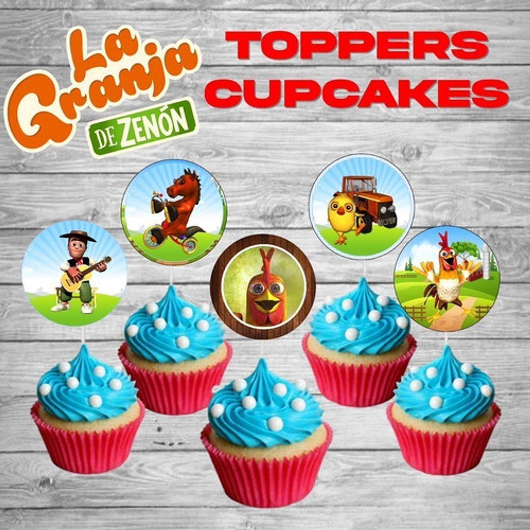 Kit De La Granja De Zenón Cumpleaños Imprimible Editable 5